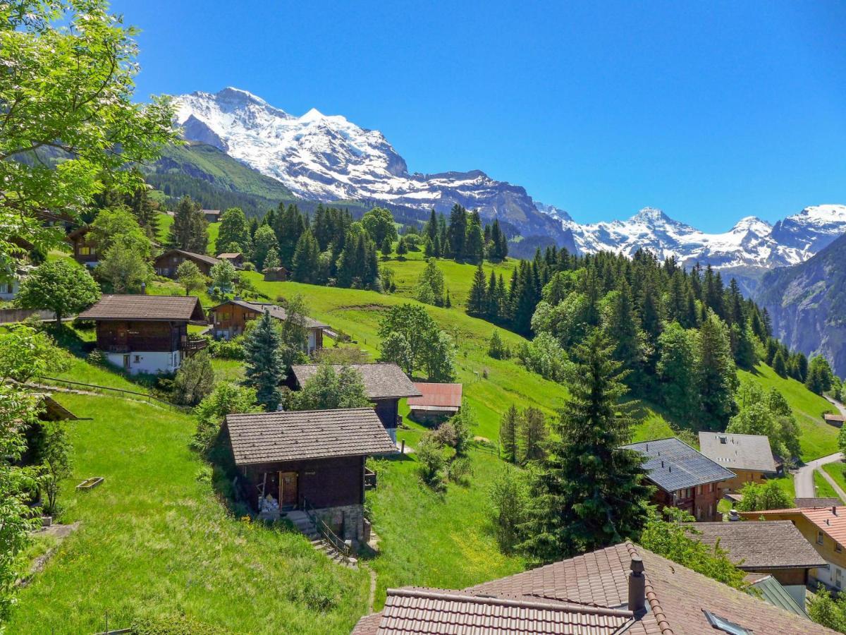 Apartment Bristol Apt-K By Interhome Wengen Eksteriør billede