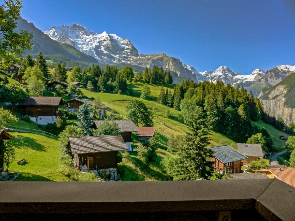 Apartment Bristol Apt-K By Interhome Wengen Eksteriør billede